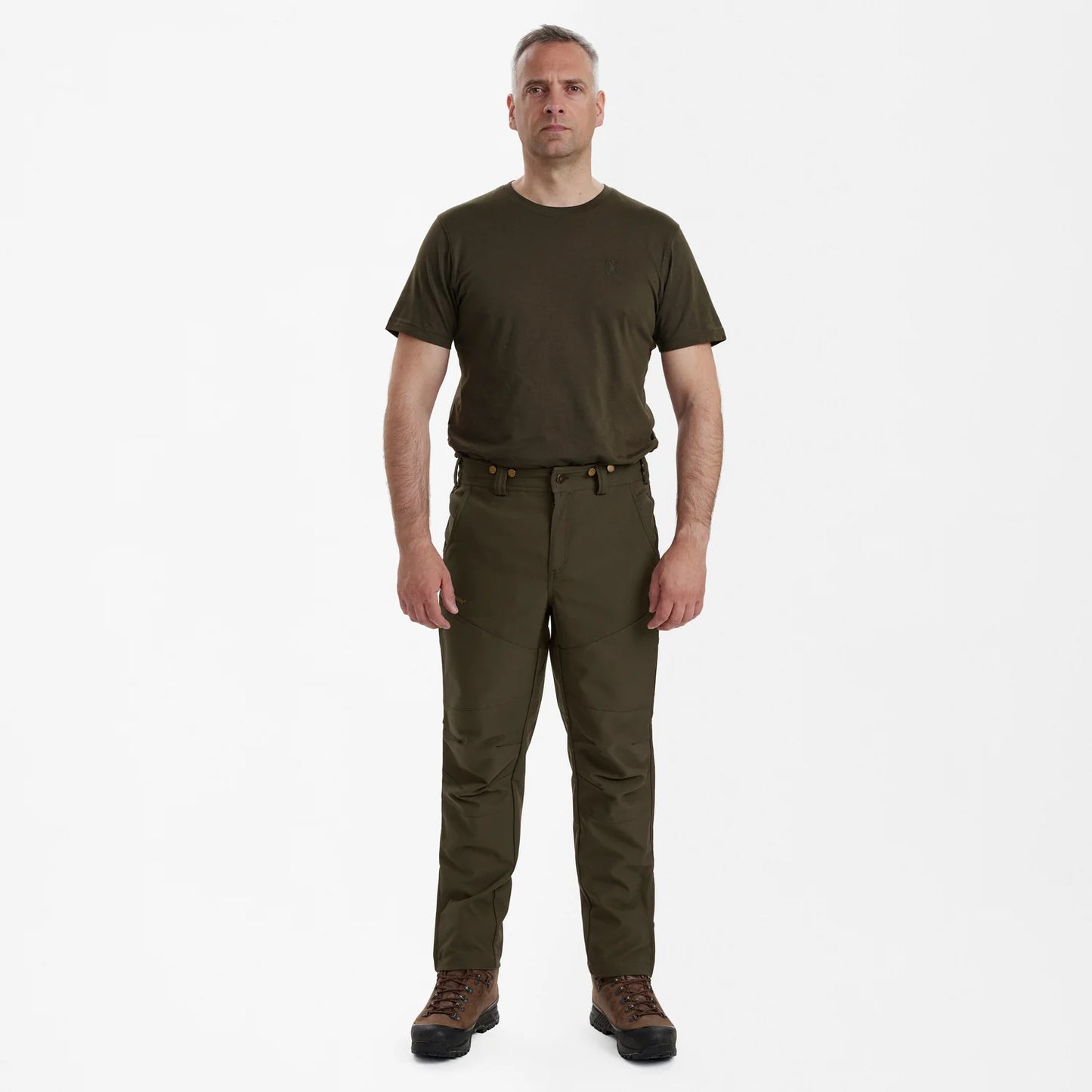 Strike Extreme stövelbyxor - Palm Green - modell framifrån