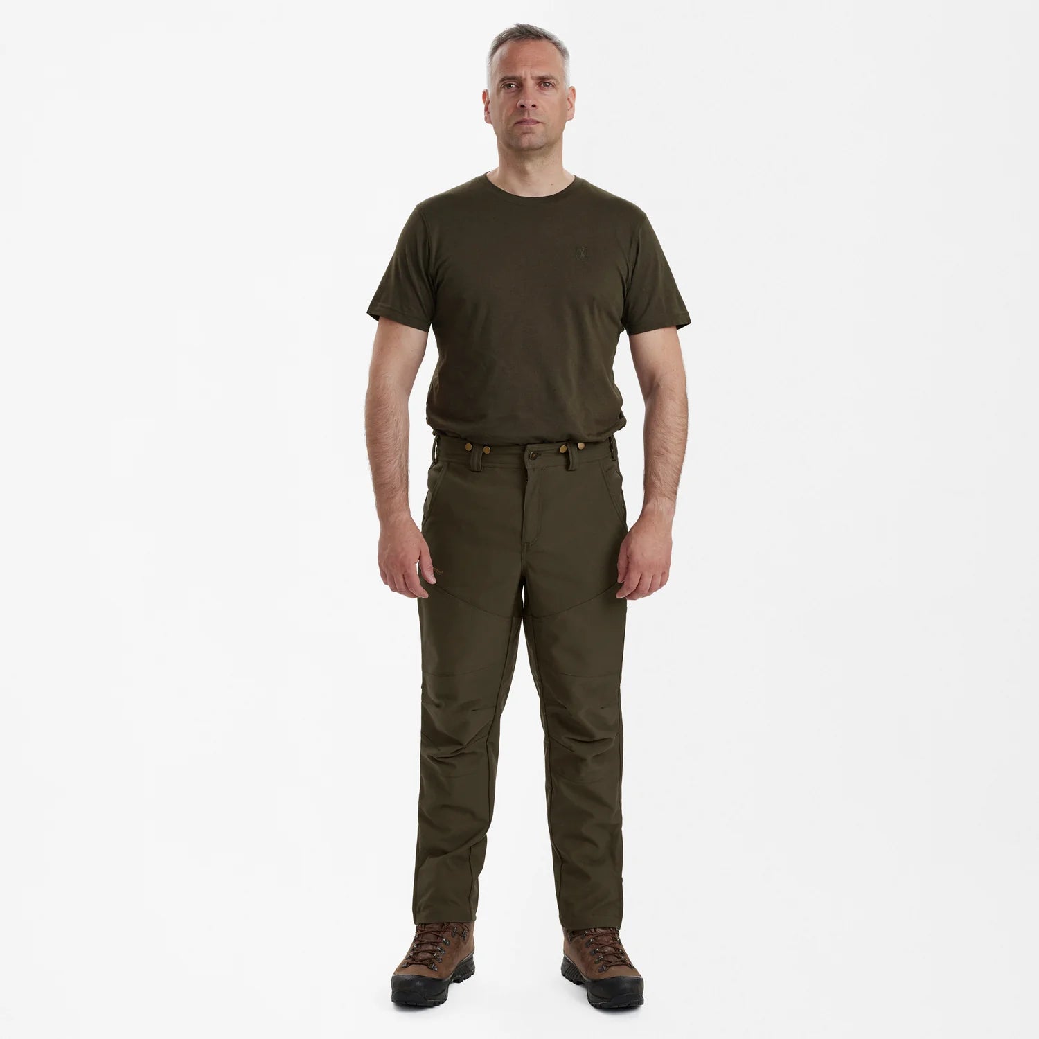 Strike Extreme stövelbyxor - Palm Green - modell framifrån