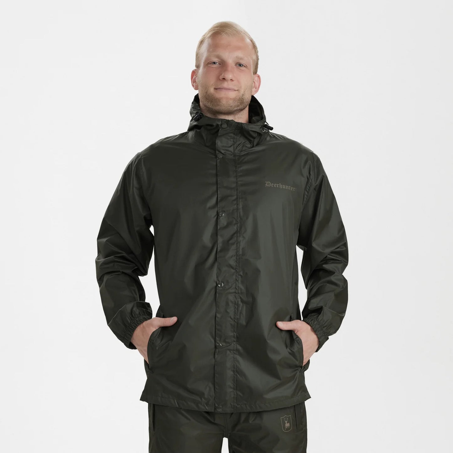 Survivor Regnjacka - Timber - modell framifrån