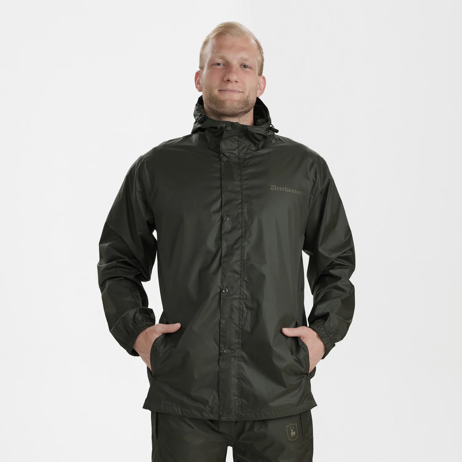 Survivor Regnjacka - Timber - modell framifrån