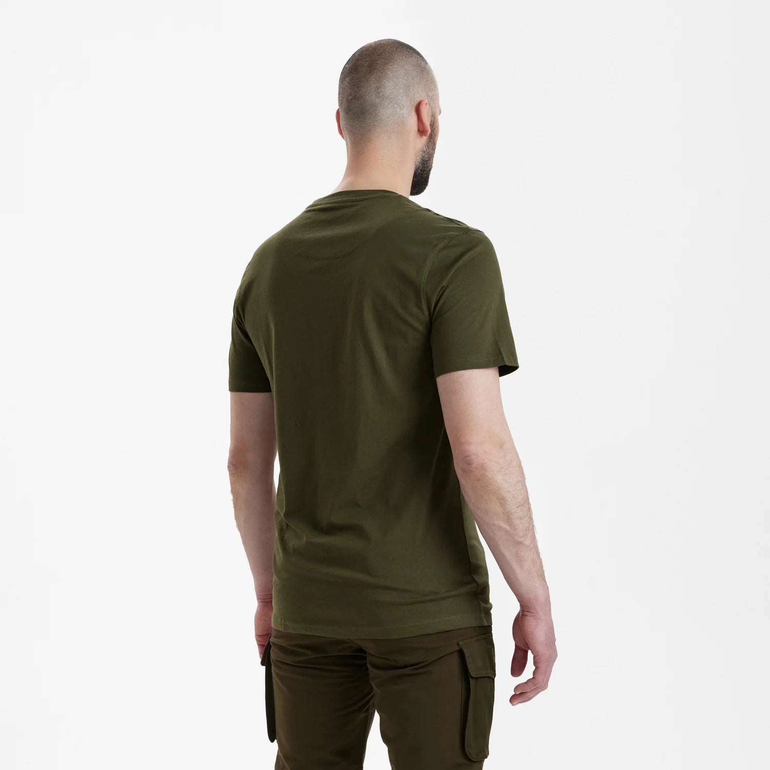 T-shirt 2-pack - modell bakifrån