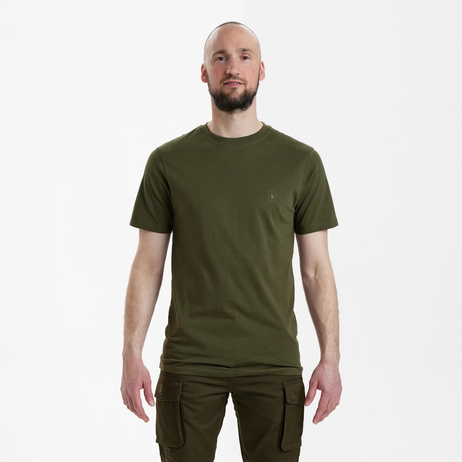 T-shirt 2-pack - modell framifrån