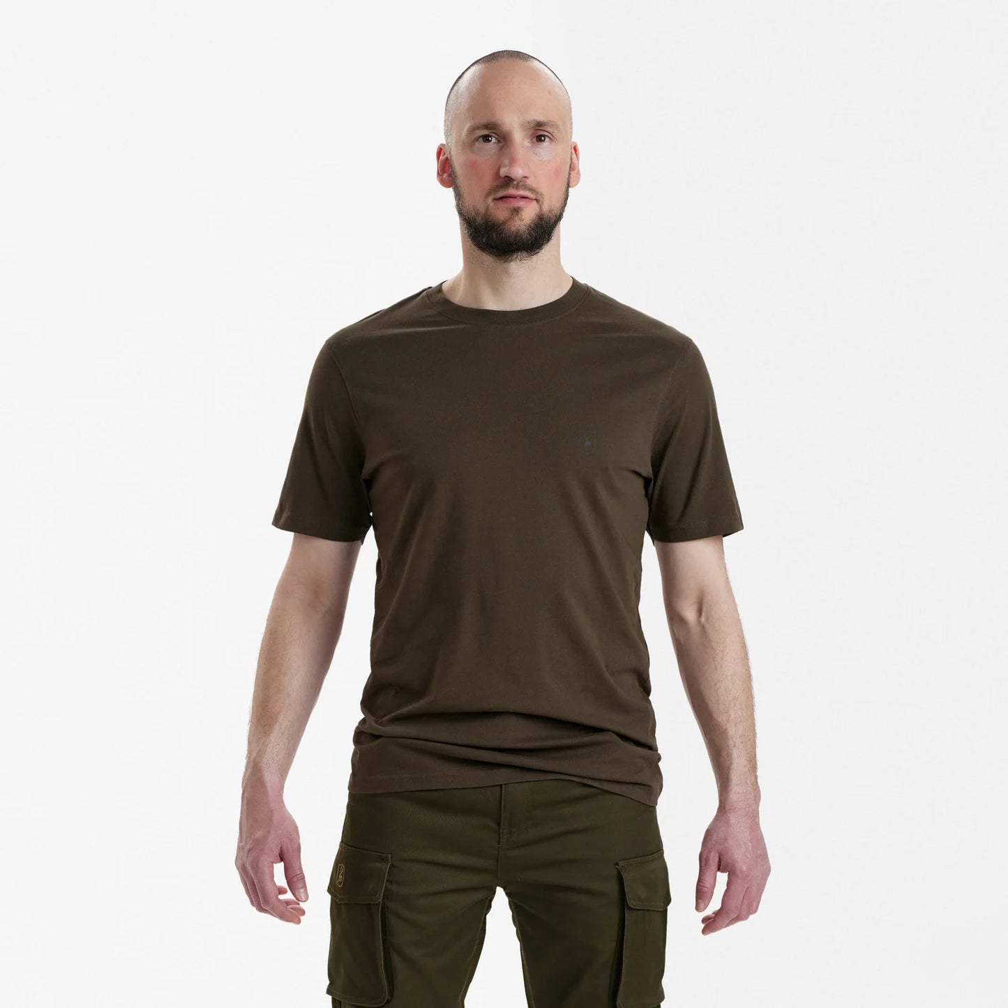 T-shirt 2-pack - modell framifrån