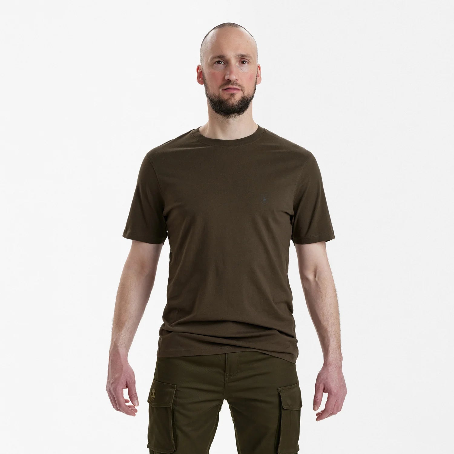 T-shirt 2-pack - modell framifrån