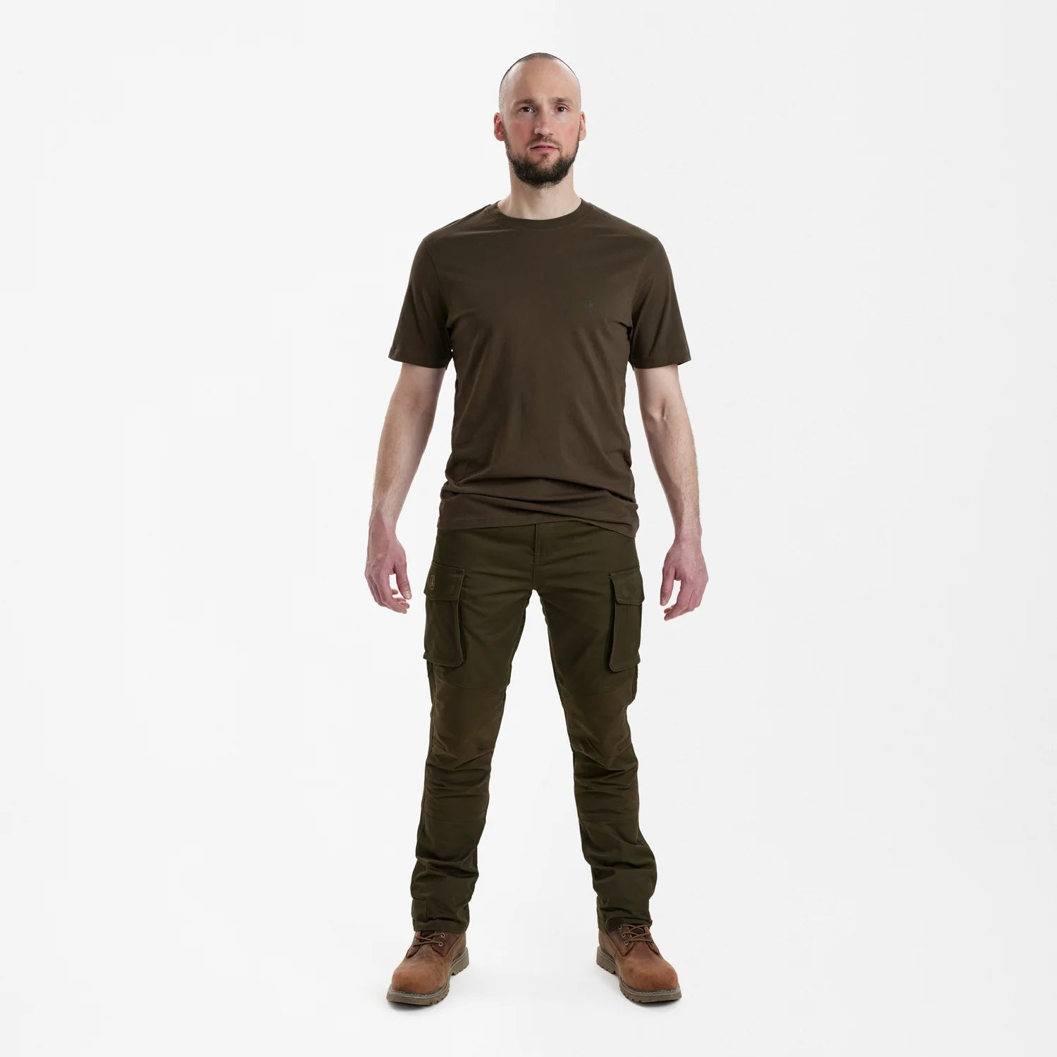 T-shirt 2-pack - modell framifrån