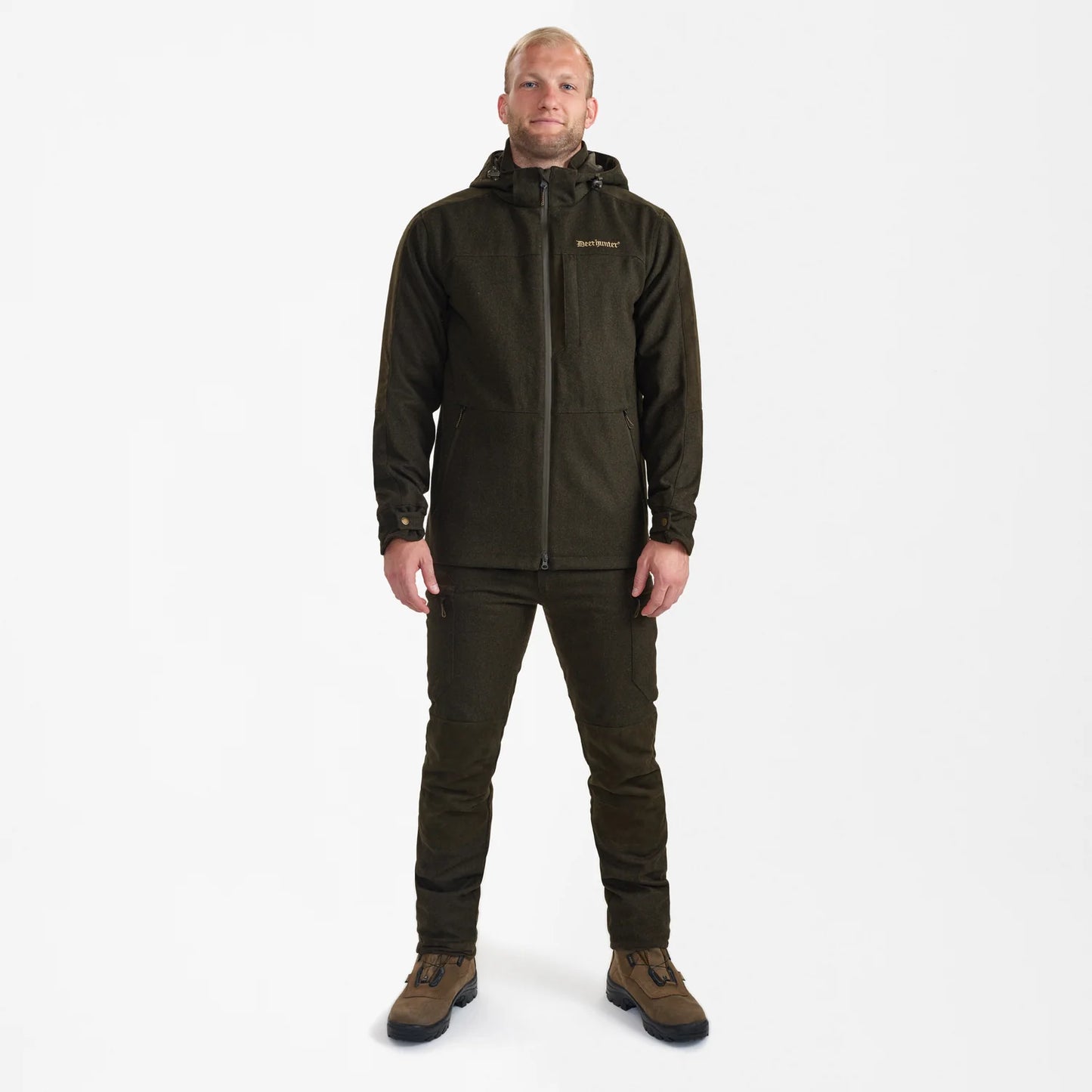Tatra Active Jacka - Loden Wood - modell framifrån