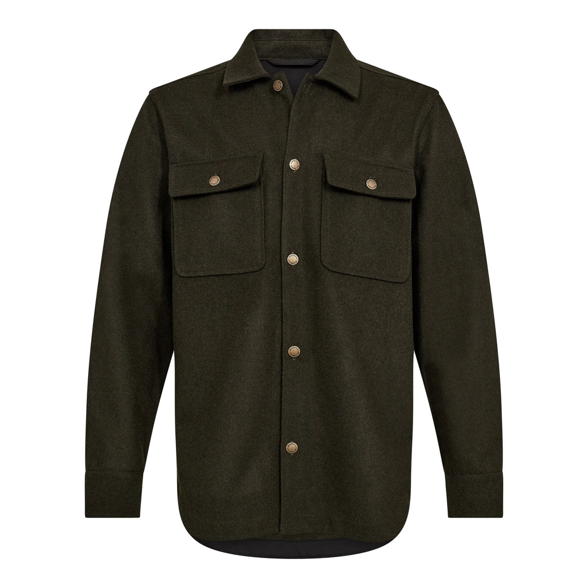 TATRA overshirt - Loden Wood - framifrån