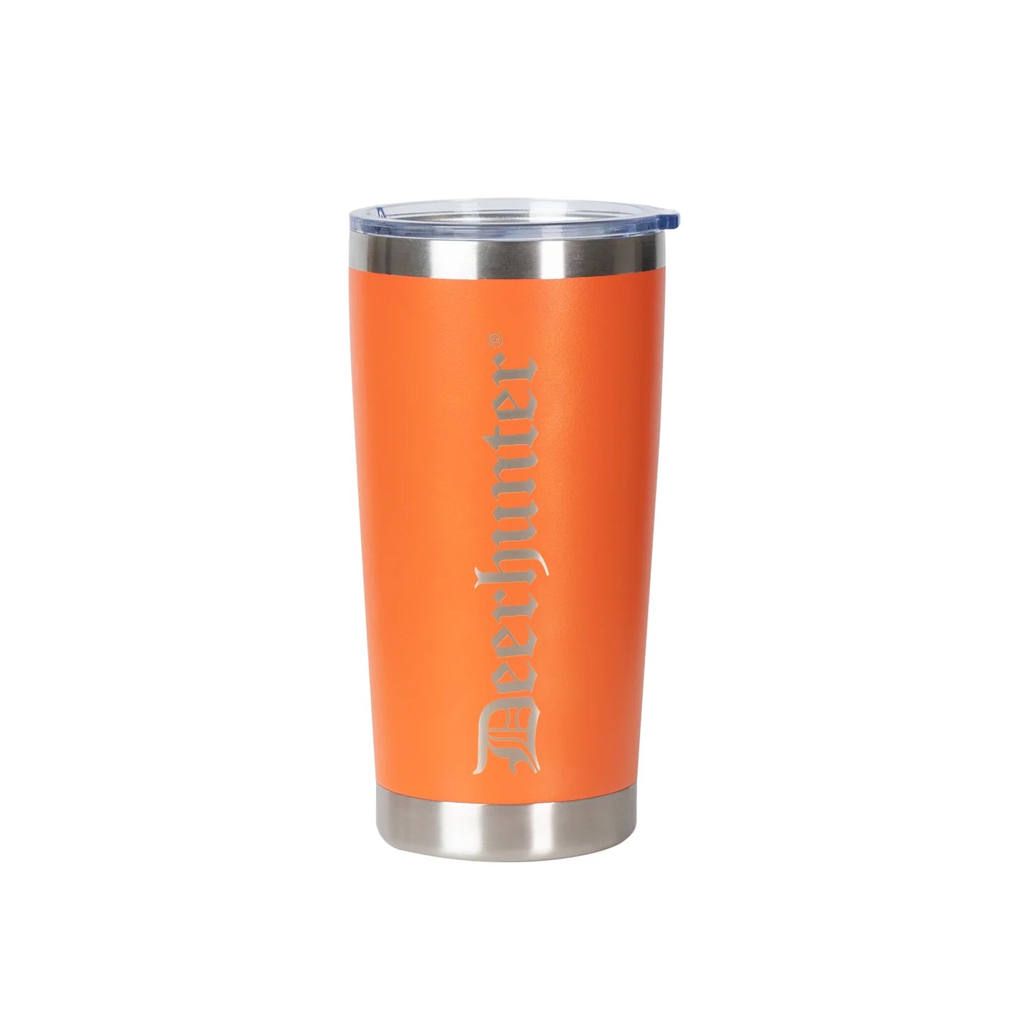 Termosmugg med lock - Orange - framifrån