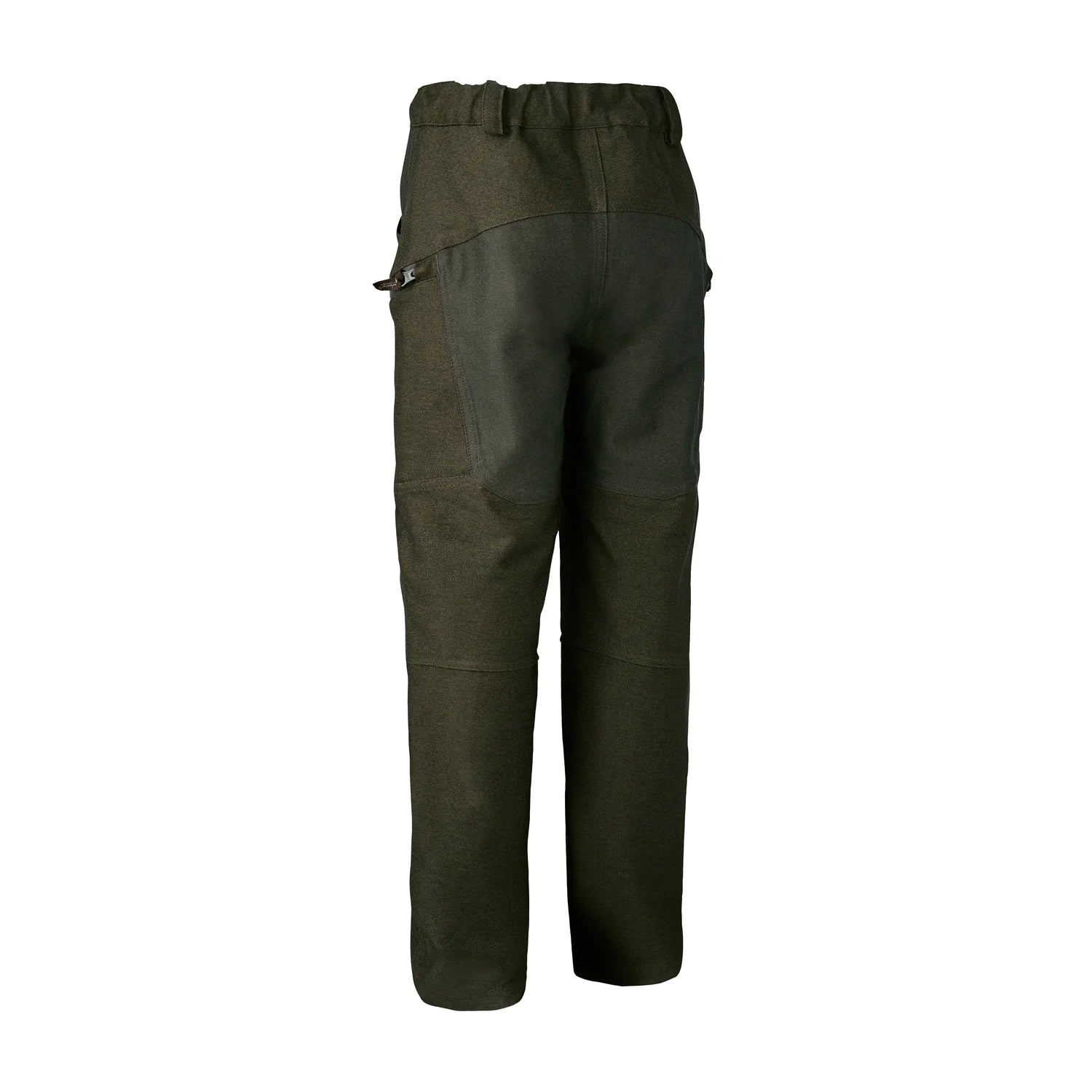 Ungdom Chasse Byxor - Olive Night melange - bakifrån