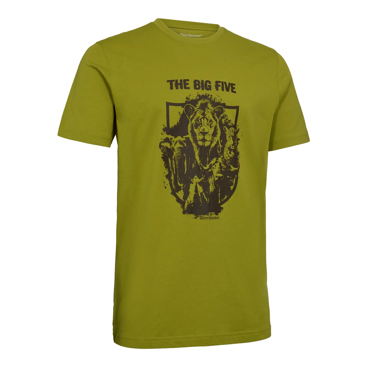 Weston T-shirt - Wild Moss - framifrån