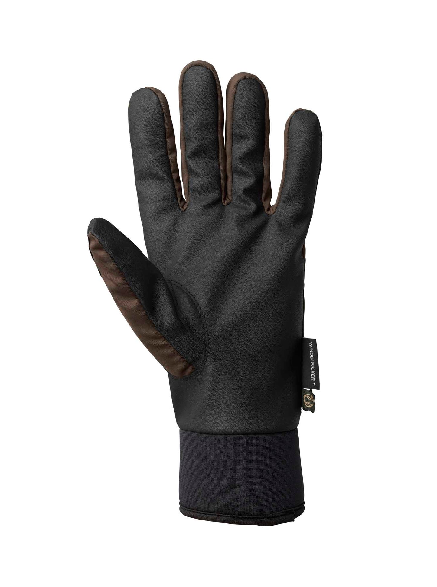 Windblocker Warm Shooting Gloves - Leather Brown - 2