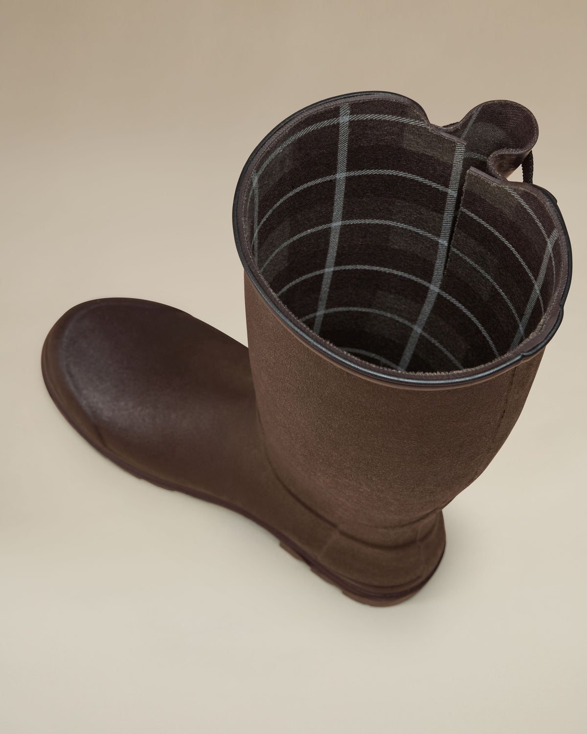 Women's Vierzon Jersey Lined Boot - Marron Foncé / Héritage Tartan