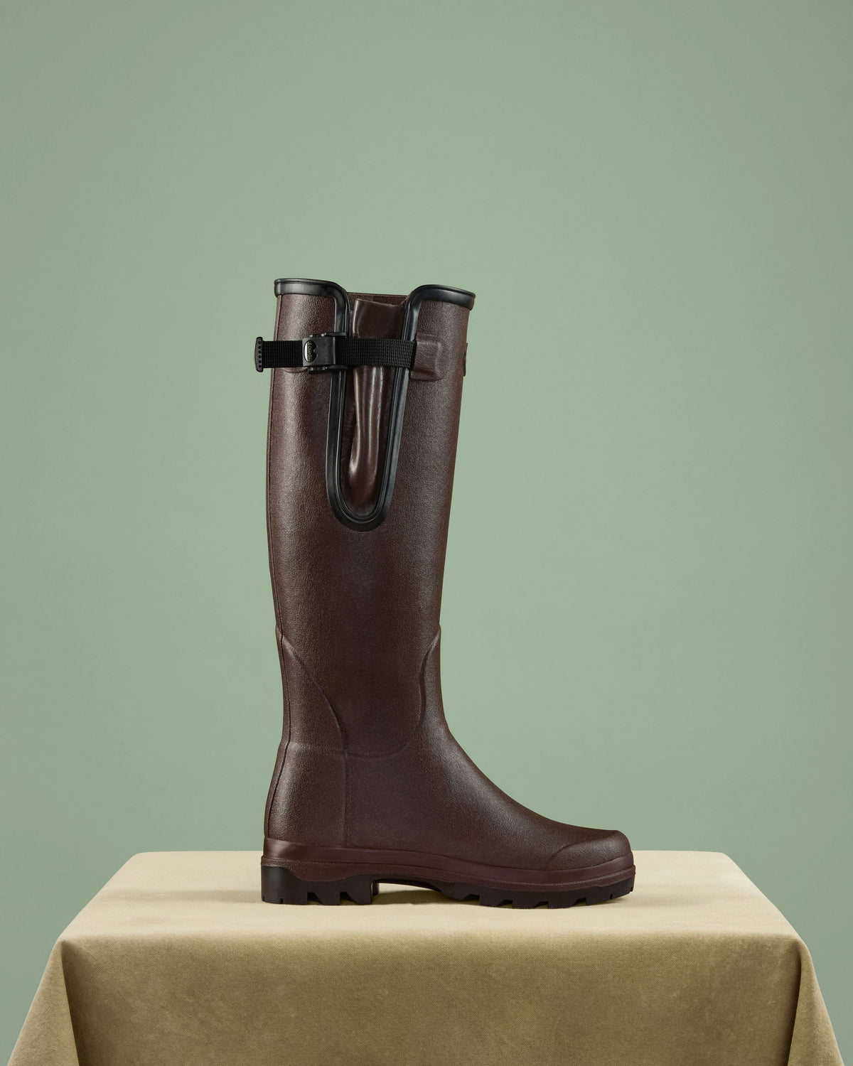 Women's Vierzon Jersey Lined Boot - Marron Foncé / Héritage Tartan
