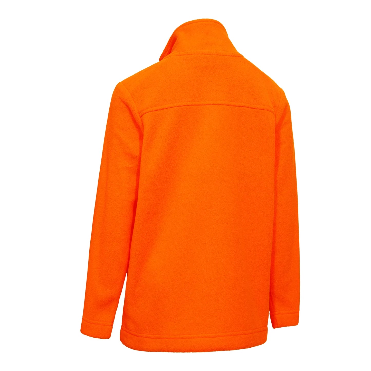 Youth Atlas Light Fleecejacka - Safety Orange - bakifrån